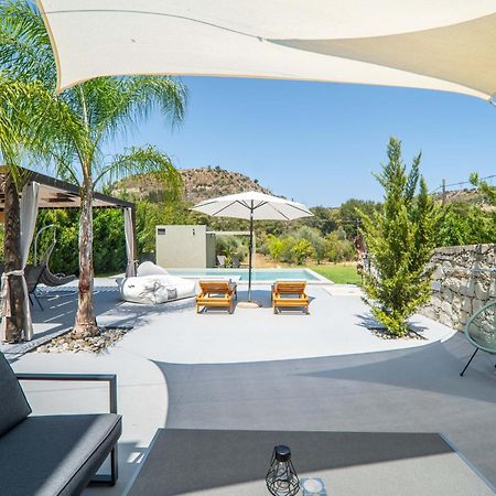 Renaissance Modern Stone House At Vryses - Private Pool Guest House Exterior photo
