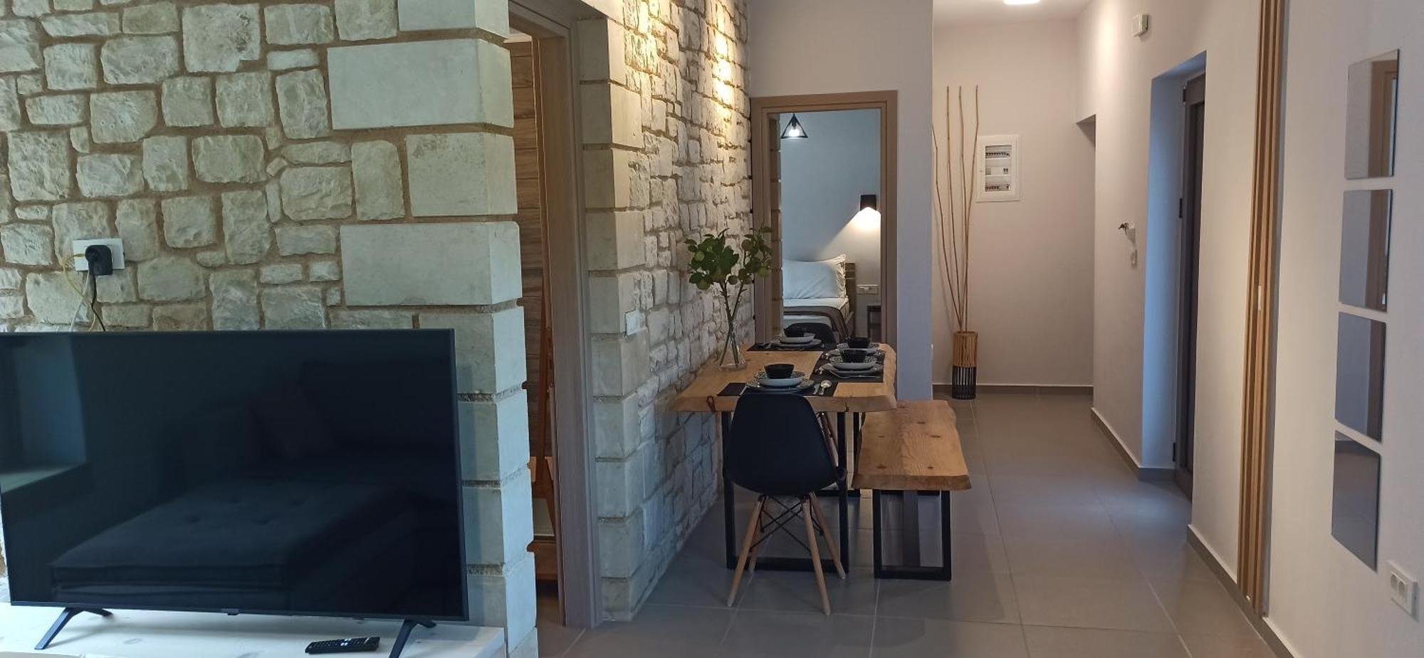 Renaissance Modern Stone House At Vryses - Private Pool Guest House Exterior photo