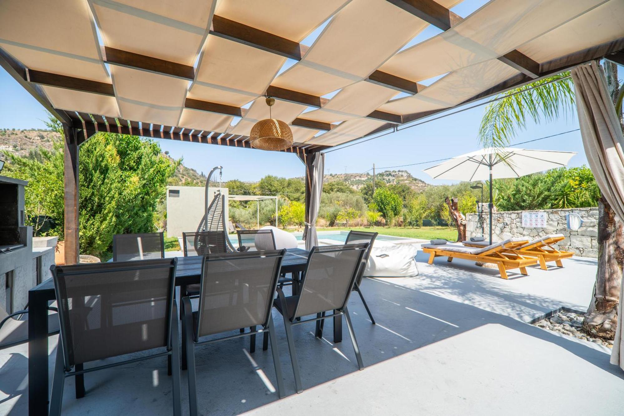 Renaissance Modern Stone House At Vryses - Private Pool Guest House Exterior photo