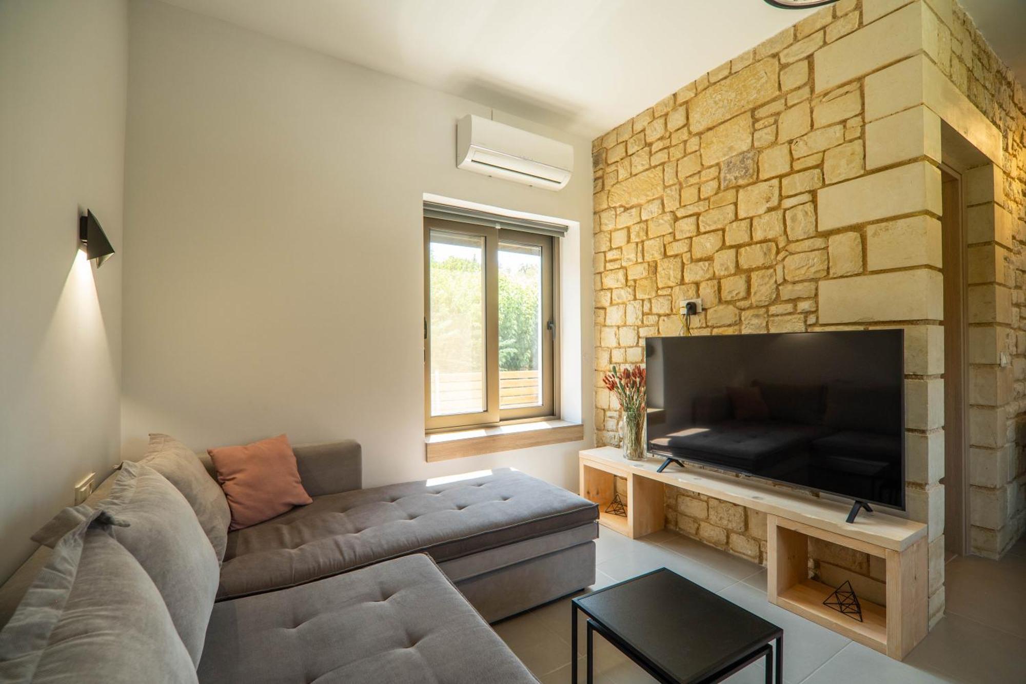 Renaissance Modern Stone House At Vryses - Private Pool Guest House Exterior photo