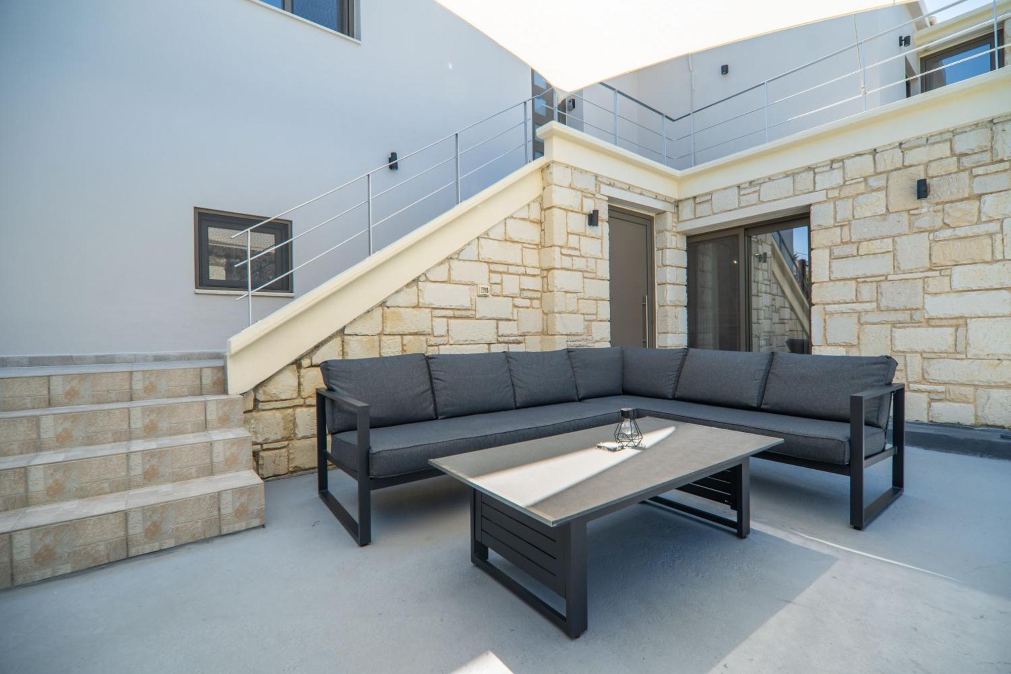 Renaissance Modern Stone House At Vryses - Private Pool Guest House Exterior photo