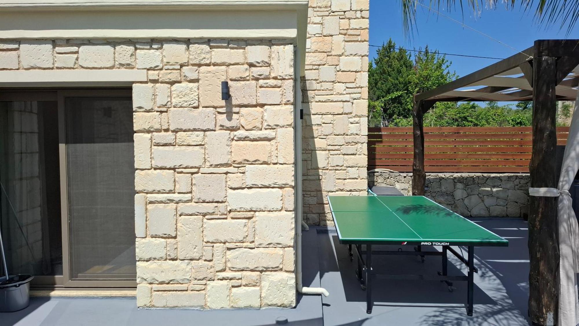 Renaissance Modern Stone House At Vryses - Private Pool Guest House Exterior photo